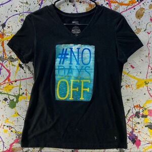 No Days Off Athletic Tee Shirt